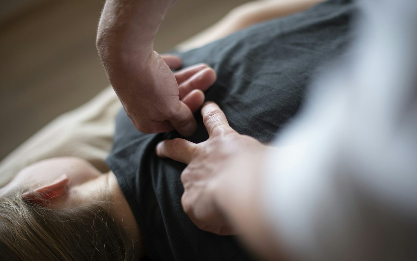 Hands-on chiropractic adjustment technique